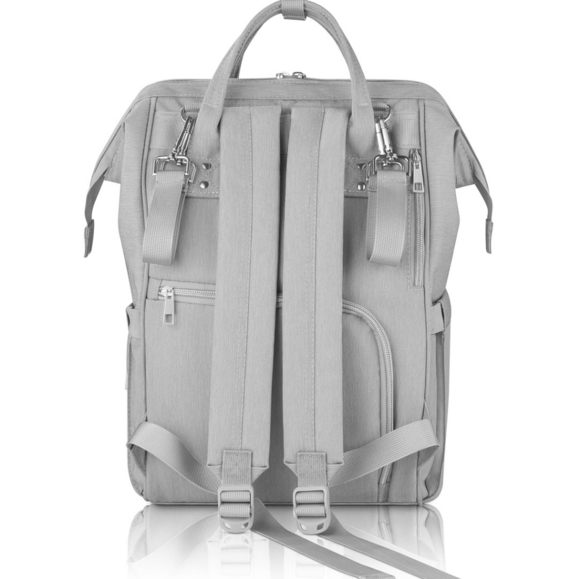 AMILLIARDI Grey Insulated Diaper Bag Backpack - Picture 4 of 8